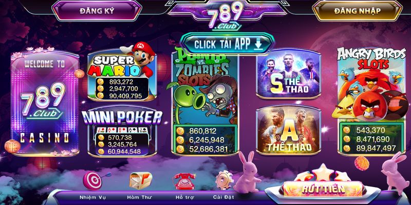 Slot game bài đang trở thành tựa game được yêu thích tại hệ thống