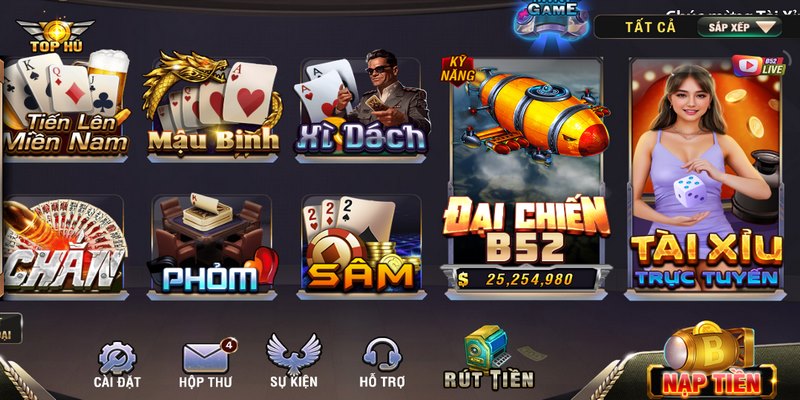 Cổng game thu hút đông đảo bet thủ nhờ vào kho game đa dạng