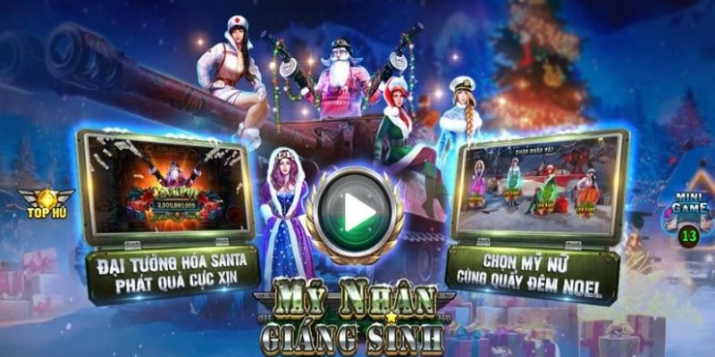 Cách chơi slot game Mỹ Nhân Giáng Sinh đơn giản chỉ vài bước